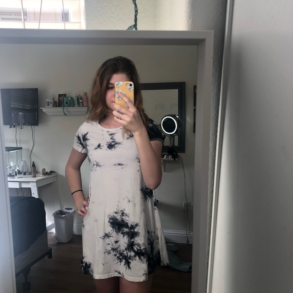 Tie Dye T-Shirt Dress